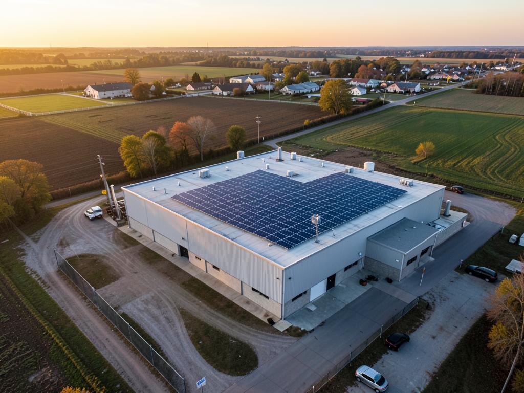 Plastics manufacturing plant