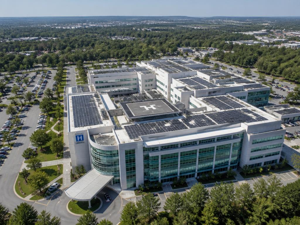 Hospital rooftop system